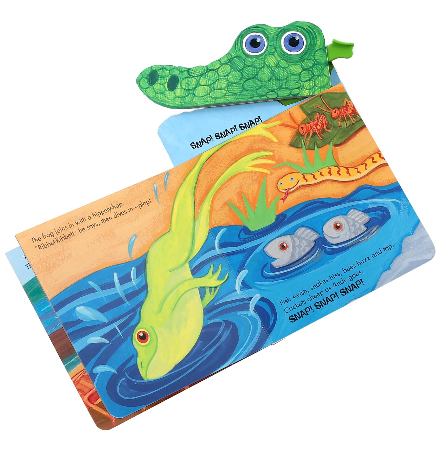 Andy Alligator Snappy Fun Book for Kids' Storytime & Play