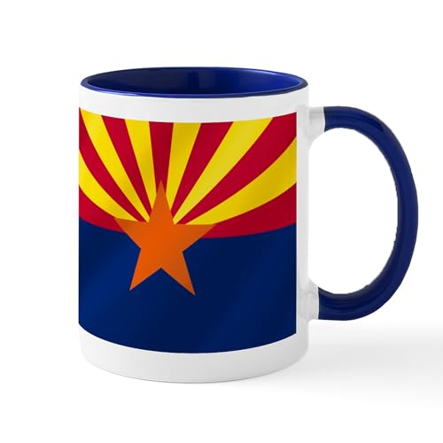 White/Navy Inside - Arizona State Flag Mug