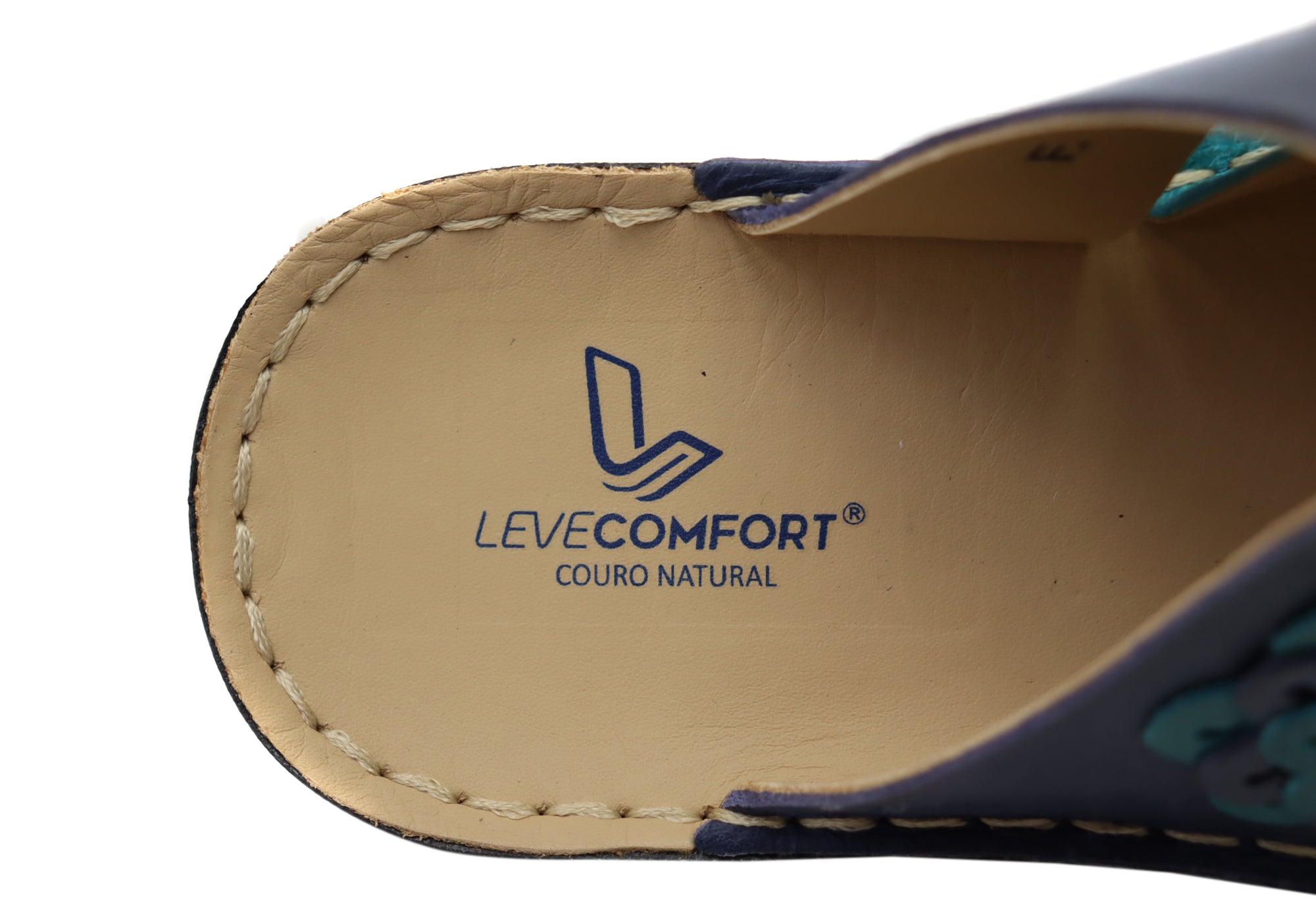 Levecomfort Debra Women's Brazilian Comfortable Leather Slides Sandals - Soft & Supportive for Casual Wear, Beach, and Home Use