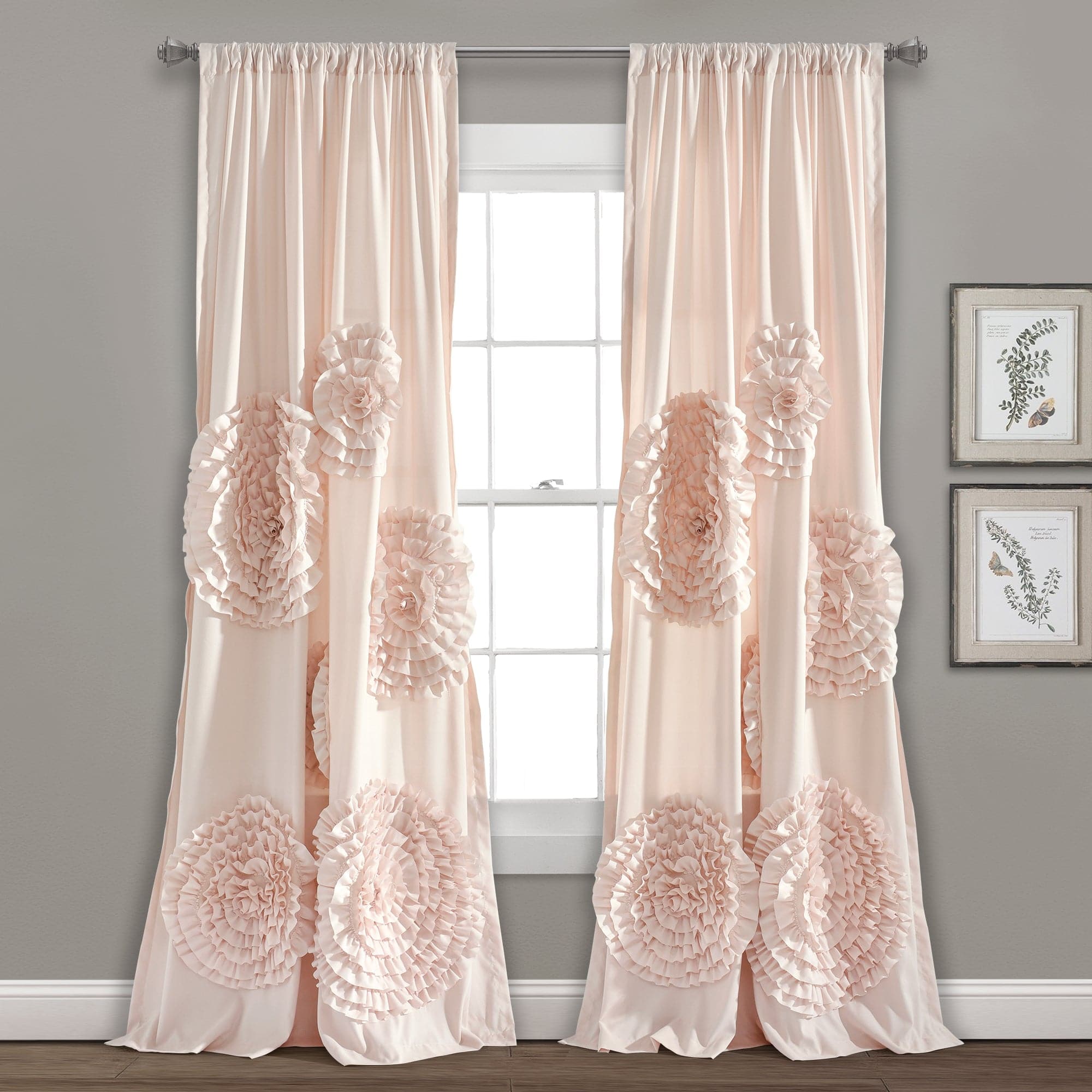 Serena Window Curtains - Blackout Drapes for Bedroom & Living Room - Thermal Insulated Room Darkening Curtain Panels - Perfect for Home Decor, Privacy & Light Control
