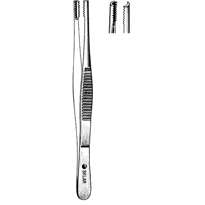 Brown Tissue Forceps 10