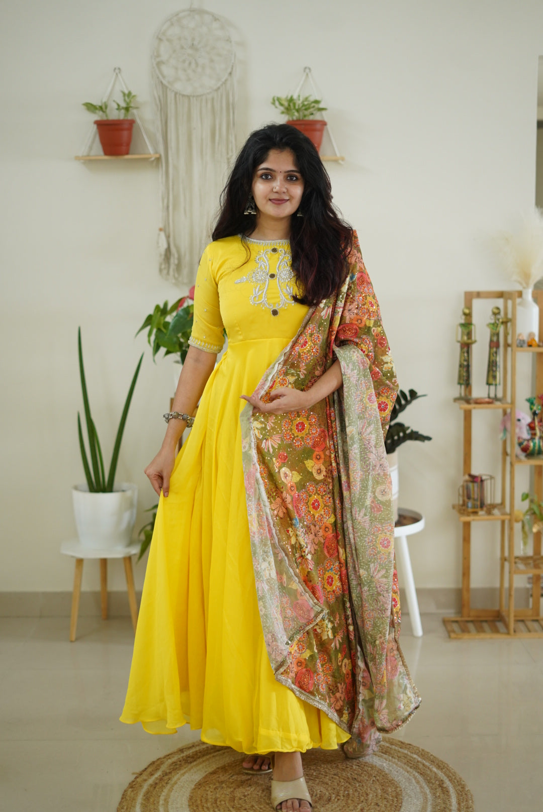 Premium Designer Anarkali Dress for Women | Elegant Indian Ethnic Wear | Perfect for Weddings, Parties & Festive Occasions