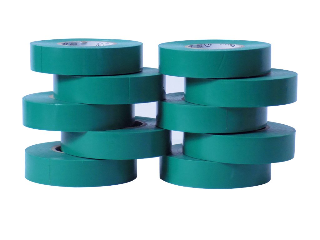 WOD EL-766AW Professional Grade Electrical Tape - 1 in x 66 ft, UL/CSA Listed, Vinyl Rubber Adhesive for Electrical Insulation & Repairs (Case of 96 Rolls) - Ideal for Home Wiring, Automotive, and Industrial Use