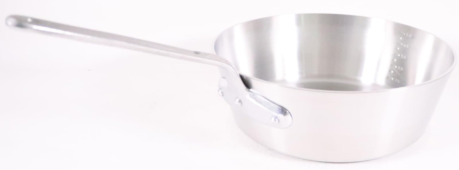 Aluminum King Taper Pot with Measurement Scale - 30cm Cooking Pot for Soups, Stews, and Perfect Rice Preparation