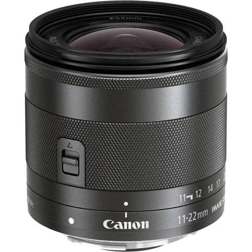 Canon EF-M 11-22mm f/4.5-5.6 IS STM Wide-Angle Zoom Lens for EOS M Series - Perfect for Travel, Landscape & Vlogging Photography