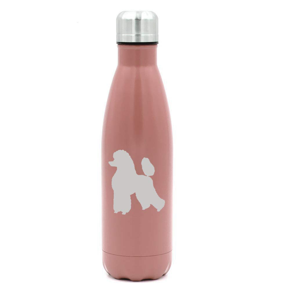 17 oz. Double Wall Vacuum Insulated Stainless Steel Water Bottle - Leak Proof Travel Mug with Handle, Hot & Cold Beverage Thermos for Hiking, Gym, Office & Outdoor Activities