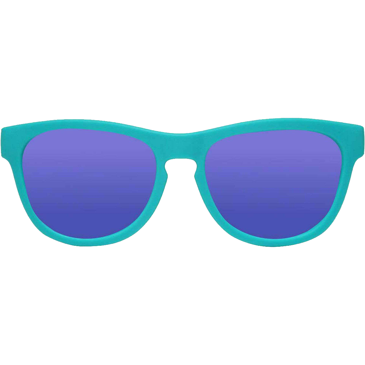 Classic (0-3) Teal Ocean Polarized Purple Sunglasses - Stylish UV Protection for Beach, Driving & Outdoor Activities