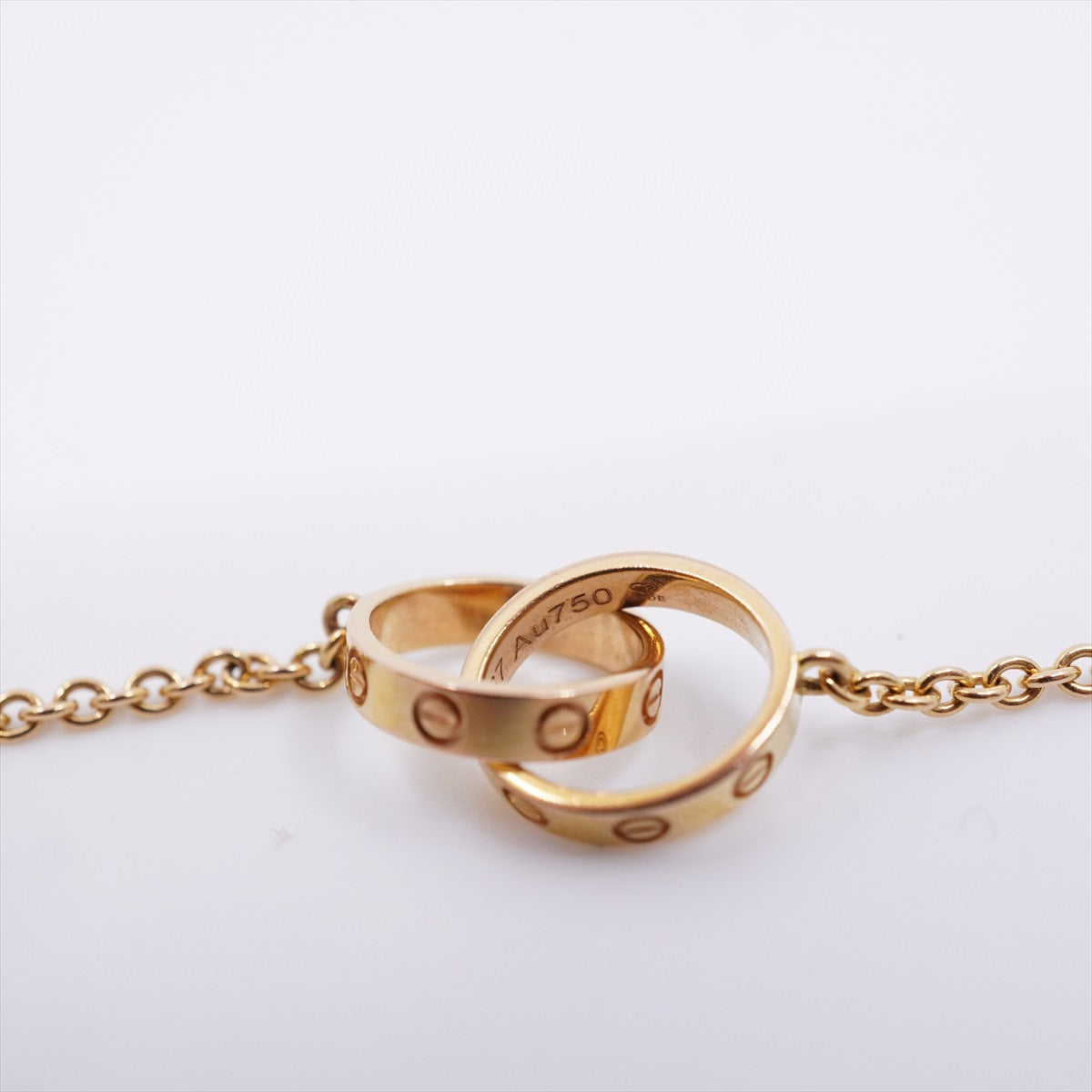 Cartier Baby Love Necklace 18K Yellow Gold - Elegant Minimalist Jewelry for Women, Perfect for Everyday Wear & Special Occasions