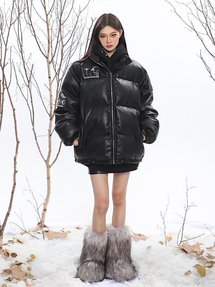 Thick Cotton Women's Coat - Warm Winter Jacket for Outdoor Activities & Casual Wear