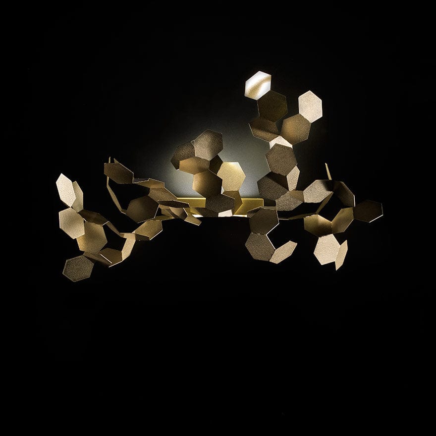 ANDROMEDA WALL ART - Handcrafted Italian Wall Decor - Modern Home & Office Decoration for Living Room, Bedroom, Dining Area
