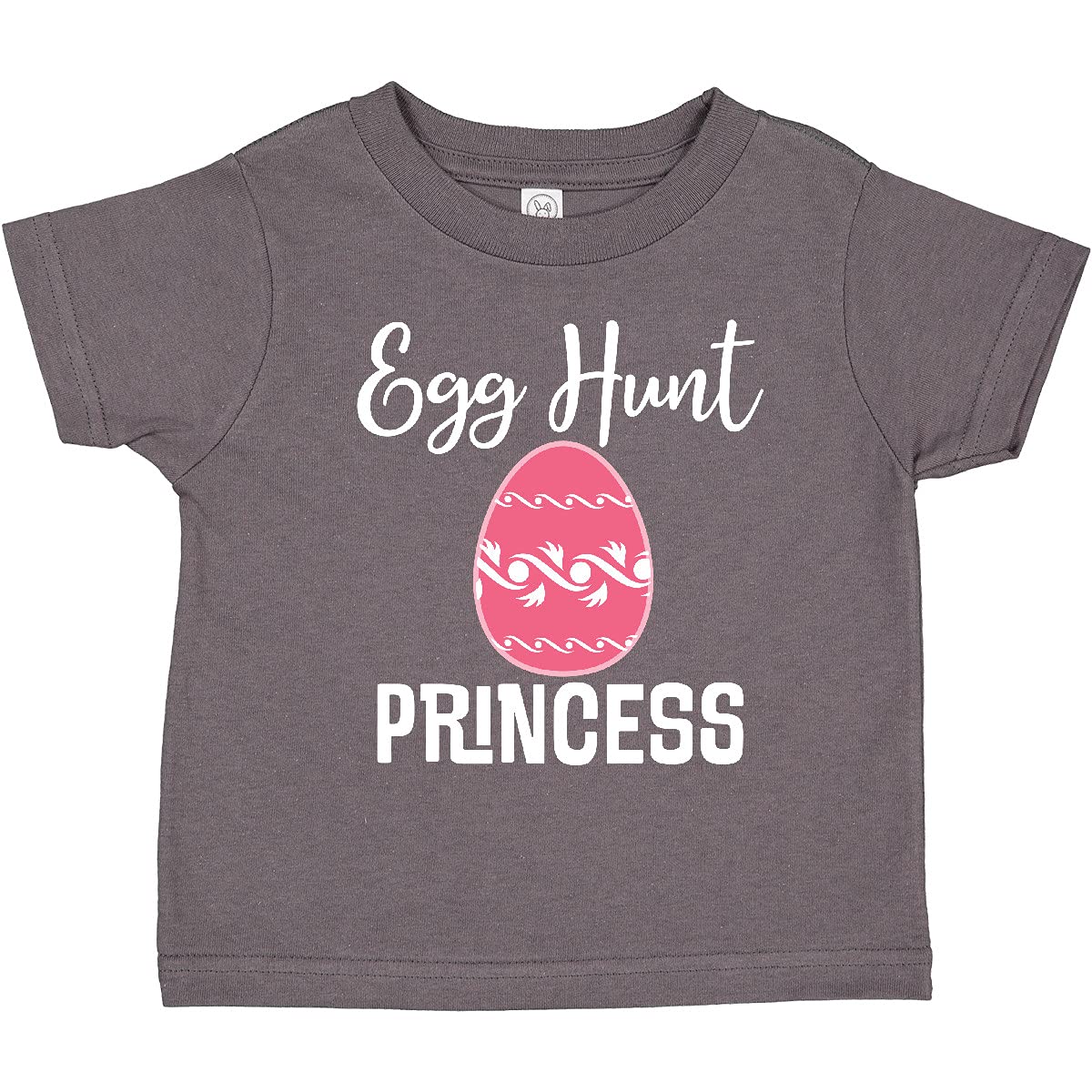 Inktastic Easter Egg Hunt Princess Toddler T-Shirt - Cute Easter Outfit for Girls, Holiday Party & Spring Celebration