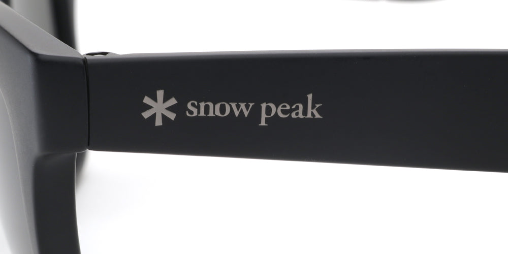 JINS x Snow Peak Folding Sunglasses U143 - Lightweight Polarized UV Protection Sunglasses for Outdoor Activities, Hiking, and Travel