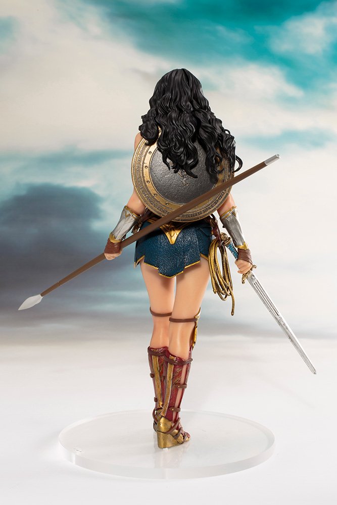 Kotobukiya DC Comics Justice League Movie Wonder Woman ArtFX+ Statue - Premium Collectible Figure for Superhero Fans & Home Decor
