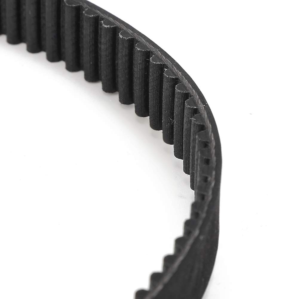 15mm/0.6in Drive Belt for Electric Scooters & E-Bikes - Lightweight Plastic Replacement Belt for Outdoor Use - Perfect for Commuting, Leisure Riding and Last-Mile Transportation (Black)