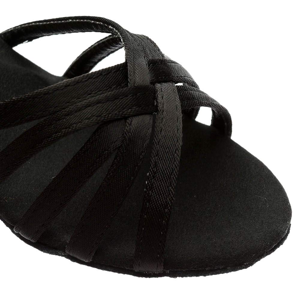 Women's Western Ankle Strap Criss Cross Sandals - Dressy Kitten Heel Shoes for Casual Outings & Date Nights