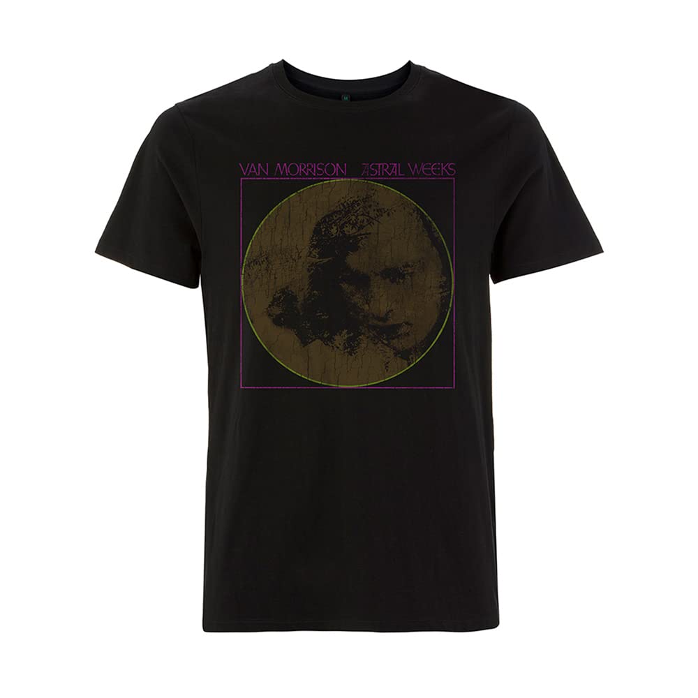 Van Morrison Astral Weeks Official Men's Black T-Shirt - Classic Band Tee for Concerts, Casual Wear & Music Fans