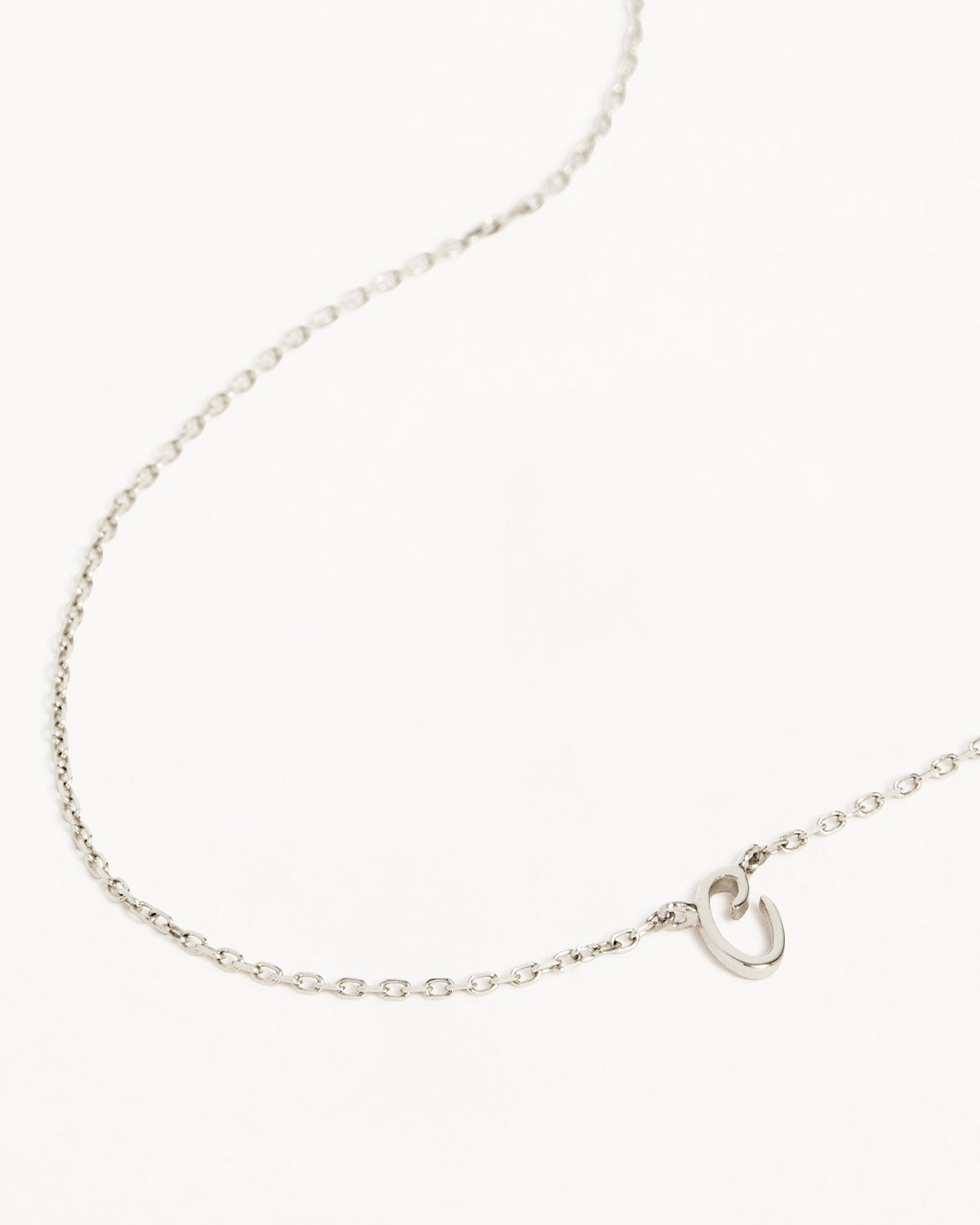 Sterling Silver Love Letter Necklace for Women - Personalized Engraved Pendant Jewelry Gift for Anniversary, Valentine's Day & Romantic Occasions