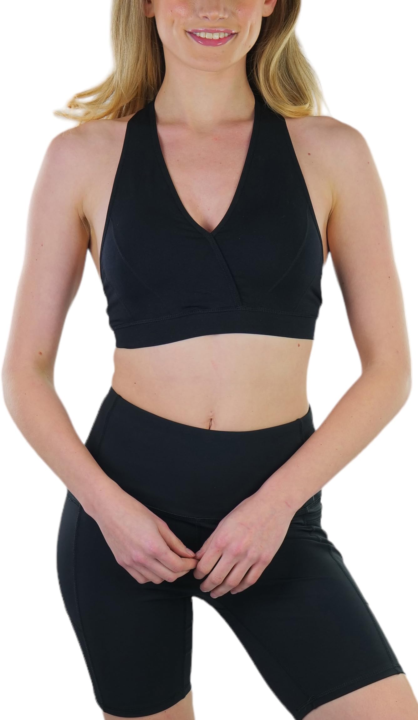 ToBeInStyle Women's Seamless Wire-Free Sports Bras & Bralettes - Supportive, Comfortable for Yoga, Gym & Everyday Wear