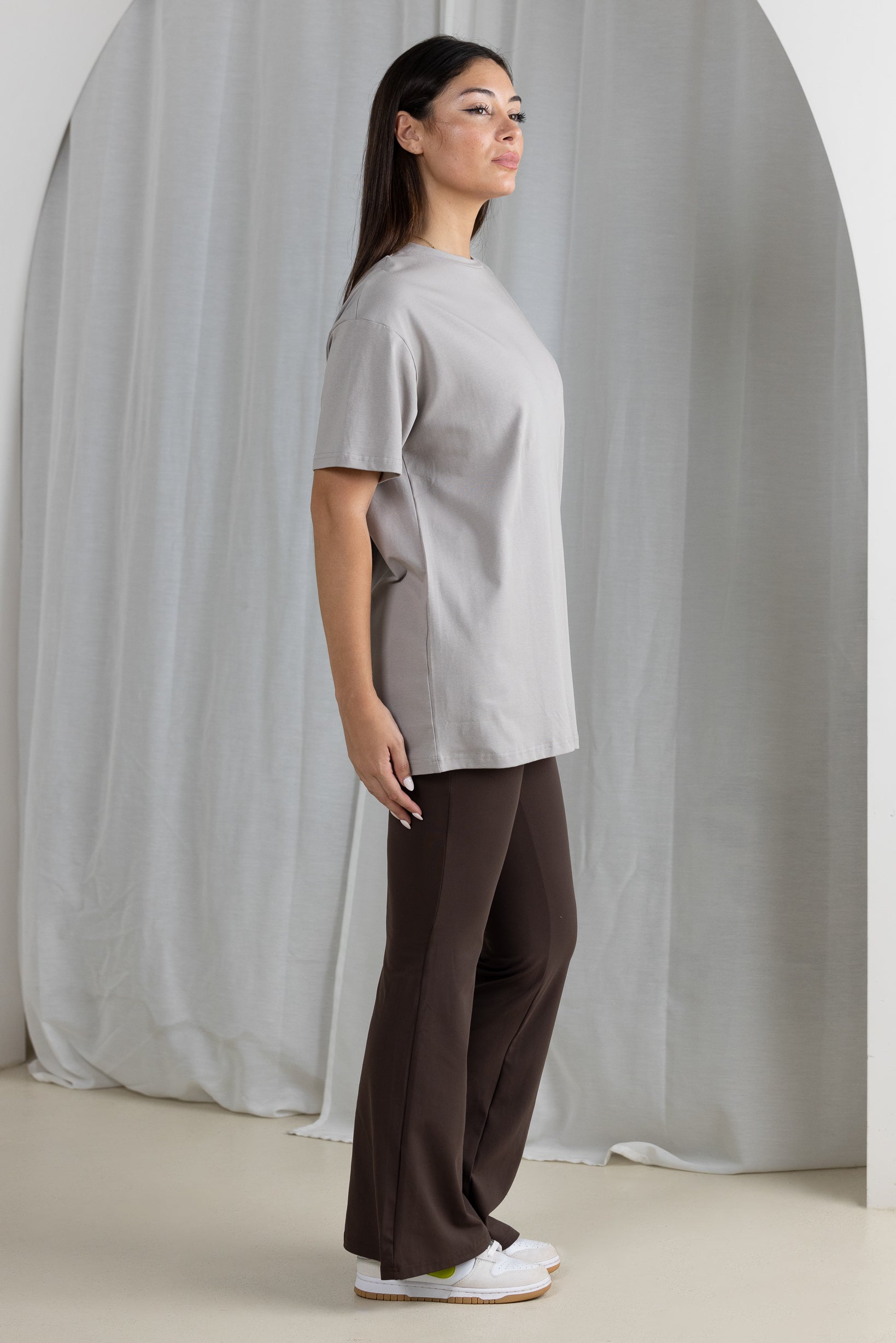 Modelle/Move Short Sleeve Oversized Tee for Men & Women - Comfortable Casual Streetwear T-Shirt for Everyday Wear, Gym, and Outings
