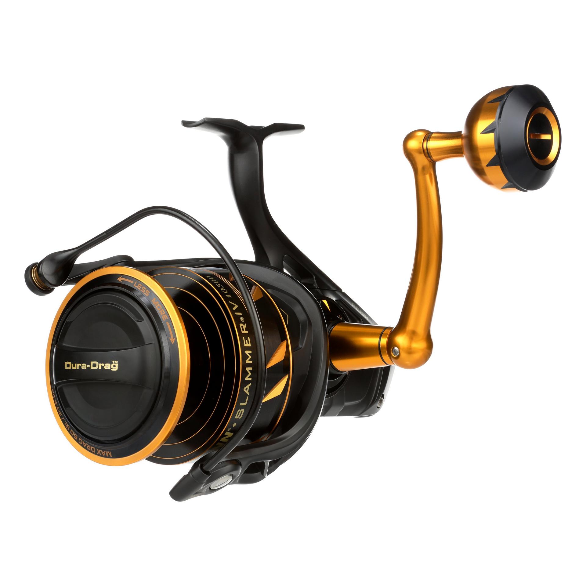 Slammer® IV Bailess Spinning Reel - Saltwater Fishing Reel for Surf, Pier & Offshore Angling | Smooth Drag System | Corrosion-Resistant Design