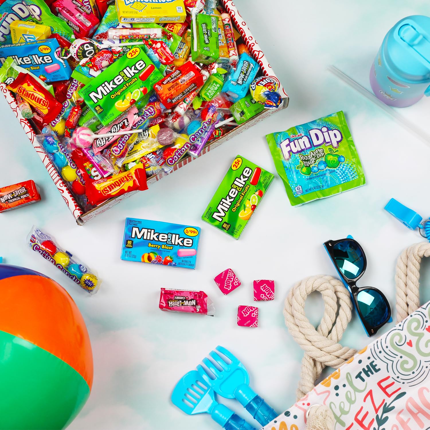 Bulk Piñata Candies - 3 Pounds Assorted Candy Variety Box - Birthday Party Favors, Holiday Gift Bags & Pinata Fillers - Perfect for Parties, Celebrations & Events