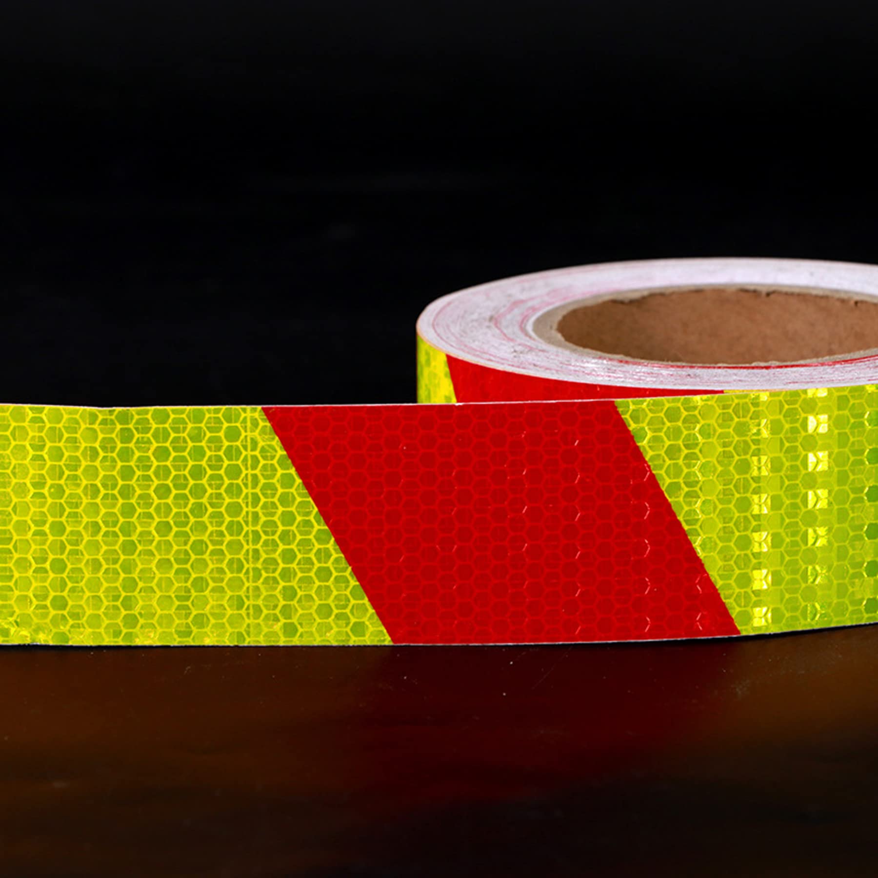 High Visibility Reflective Tape - Waterproof, Strong Adhesive Safety Tape for Vehicles, Trucks, Bikes & Helmets | Nighttime Road Safety, Emergency Warning, Outdoor Sports & Workwear Applications