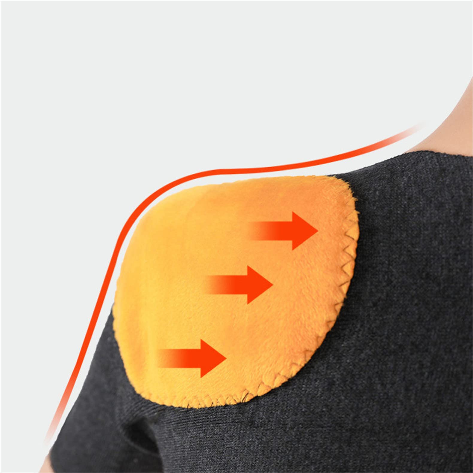SHDT Double Shoulder Support Wrap Brace - Neck & Shoulder Pain Relief Pad for Women & Men - Ideal for Office Work, Gaming & Home Comfort