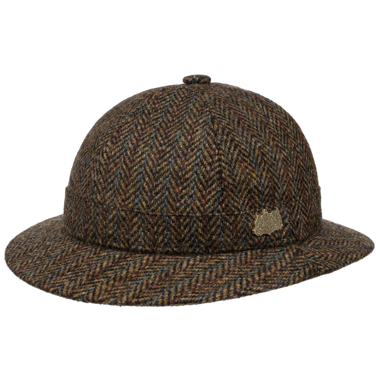 Stetson Deerstalker Hat - Premium Harris Tweed Wool Hunting Cap for Men | Outdoor Adventure, Winter Fashion & Sherlock Holmes Style
