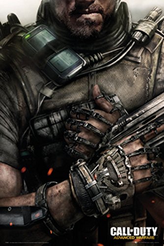 Call of Duty: Advanced Warfare 24x36 Inch Gaming Poster - Prague Courtney Style for Man Cave & Game Room Decor