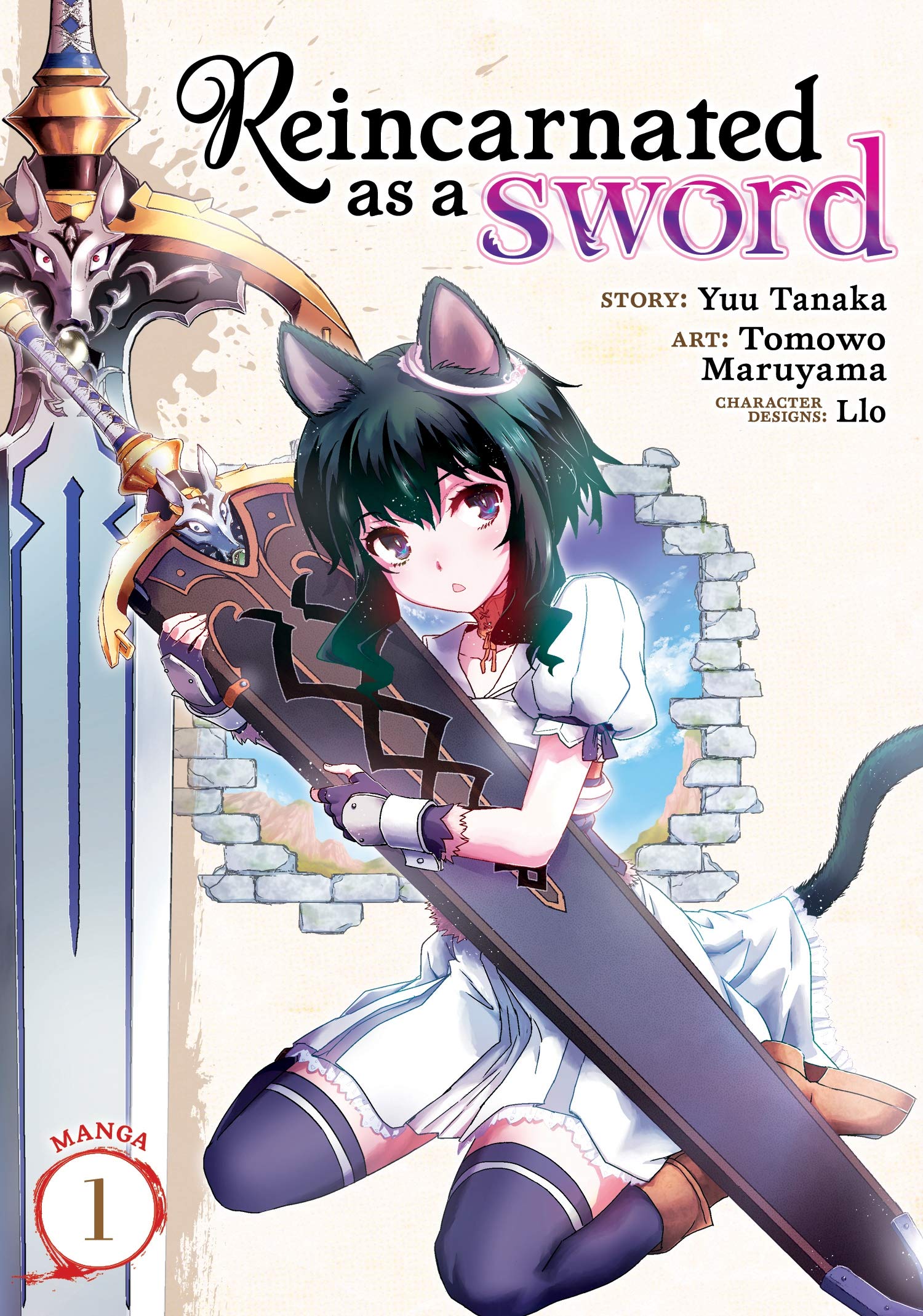 Reincarnated as a Sword Manga Vol. 1 - Fantasy Isekai Adventure Comic Book | Perfect for Anime Fans & Light Novel Readers