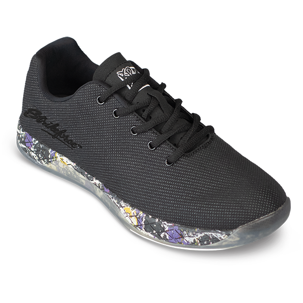 KR Strikeforce Compass Black Bowling Shoes - Professional Performance for League & Tournament Play - Perfect for Serious Bowlers & Casual Players at Bowling Alleys