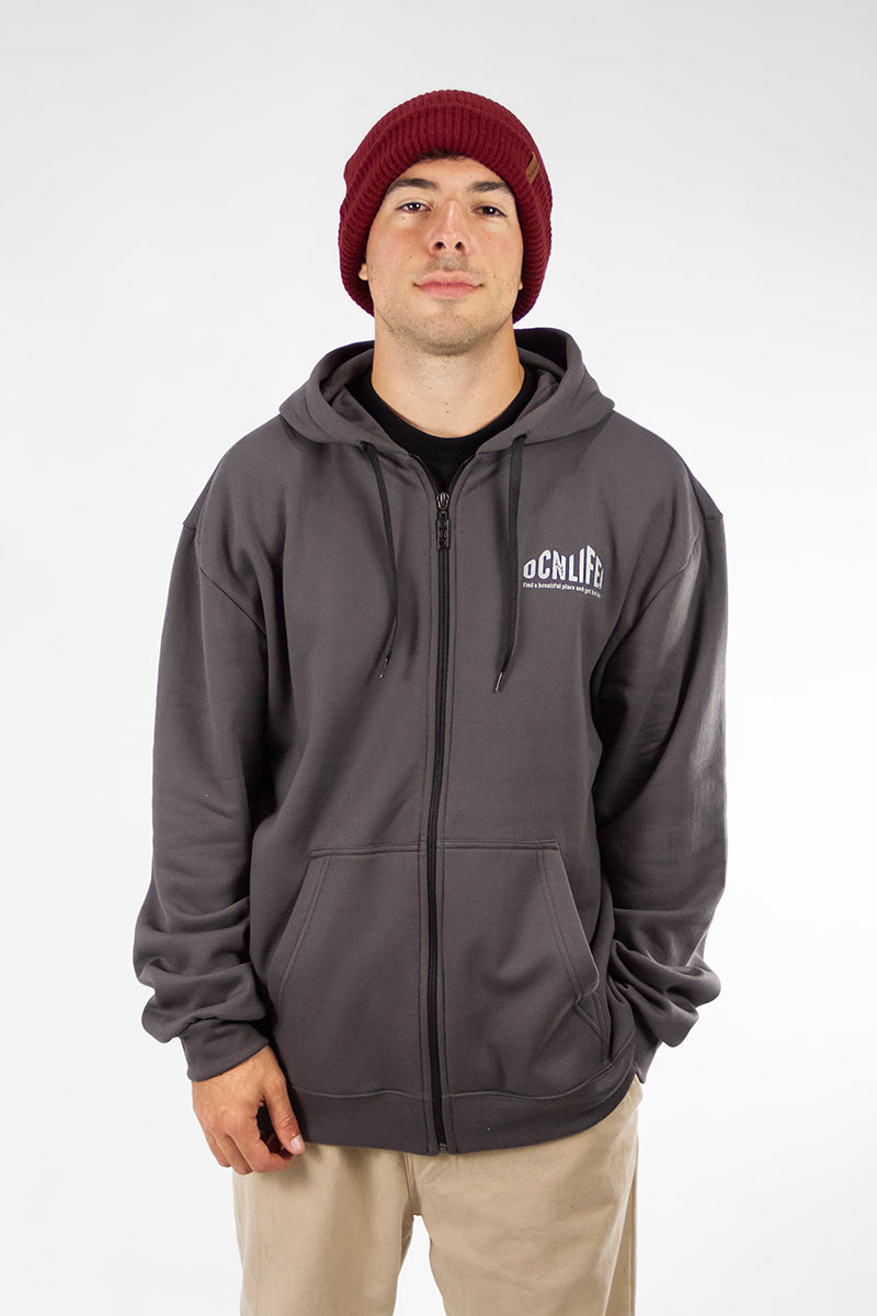 Original Ocn H Campera Jacket in Espresso Grey 613B2 - Perfect for Outdoor Adventures and Urban Style