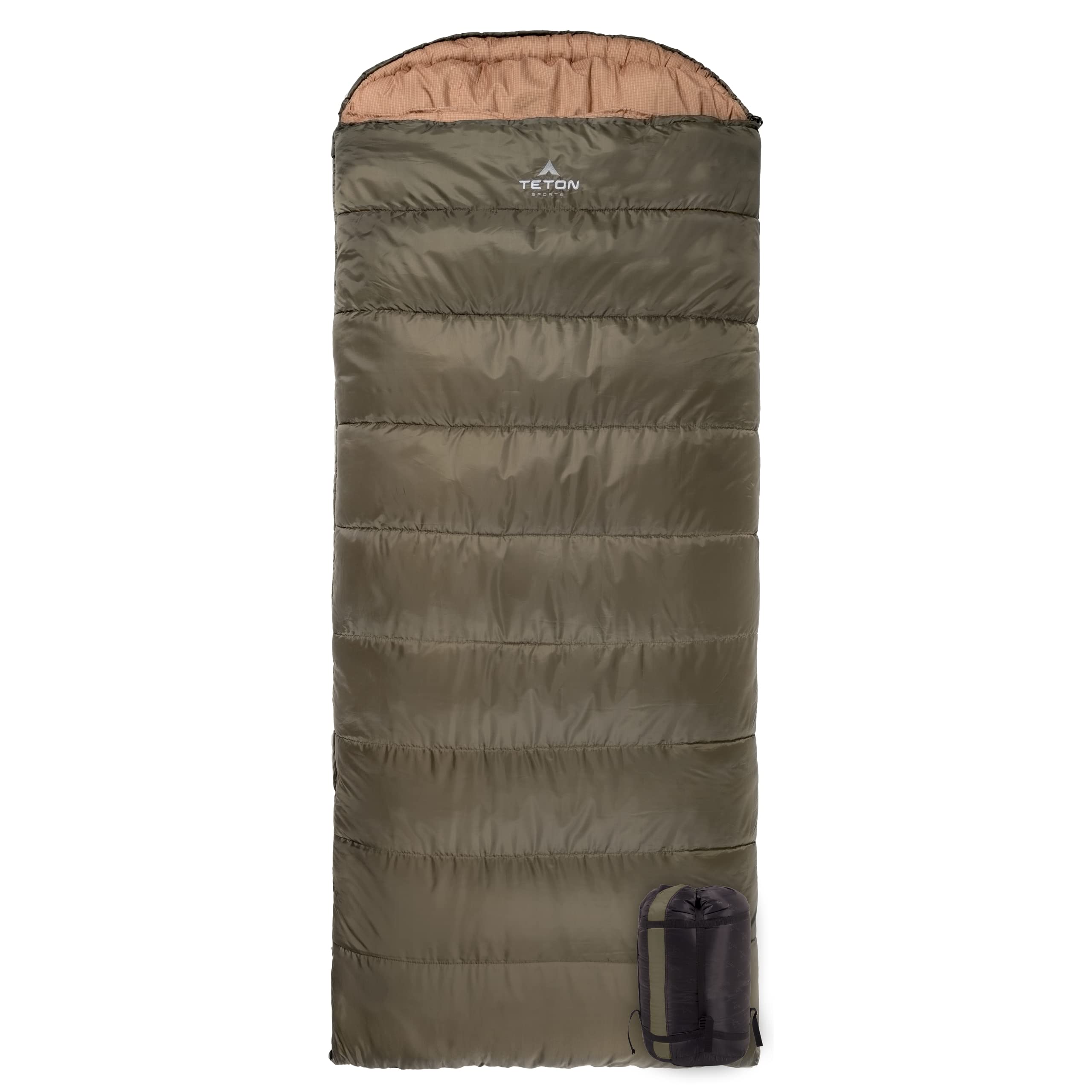 TETON Sports Celsius Sleeping Bag - Lightweight, Waterproof & Warm for Camping, Hiking & Backpacking - Perfect for Outdoor Adventures in Cold Weather
