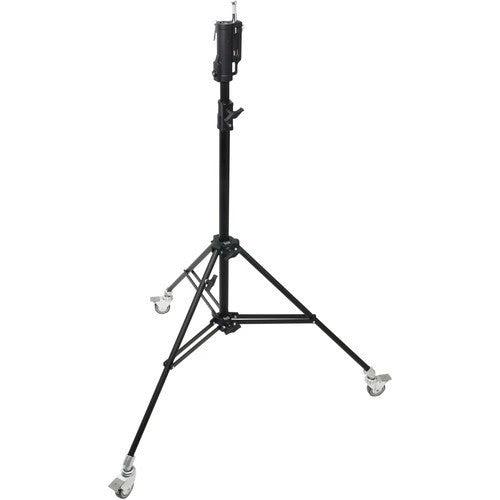 Kupo KS200811 Master Combo Stand with Wheels - Heavy Duty Light Stand for Photography & Video (Black, 7.5ft) - Perfect for Studio, Live Events & On-Location Shoots