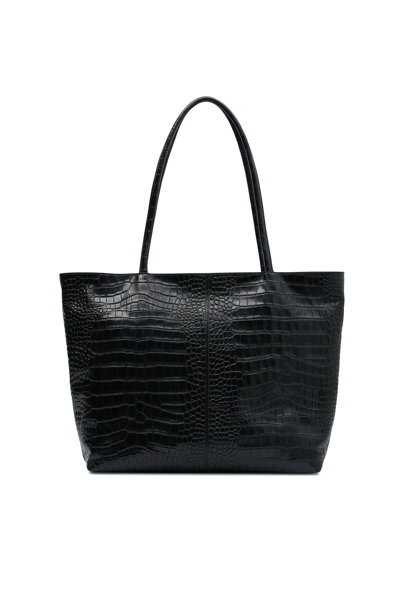 The Beau Croc Tote Bag - Stylish & Durable Genuine Crocodile Embossed Leather Handbag for Women | Perfect for Work, Travel & Everyday Use