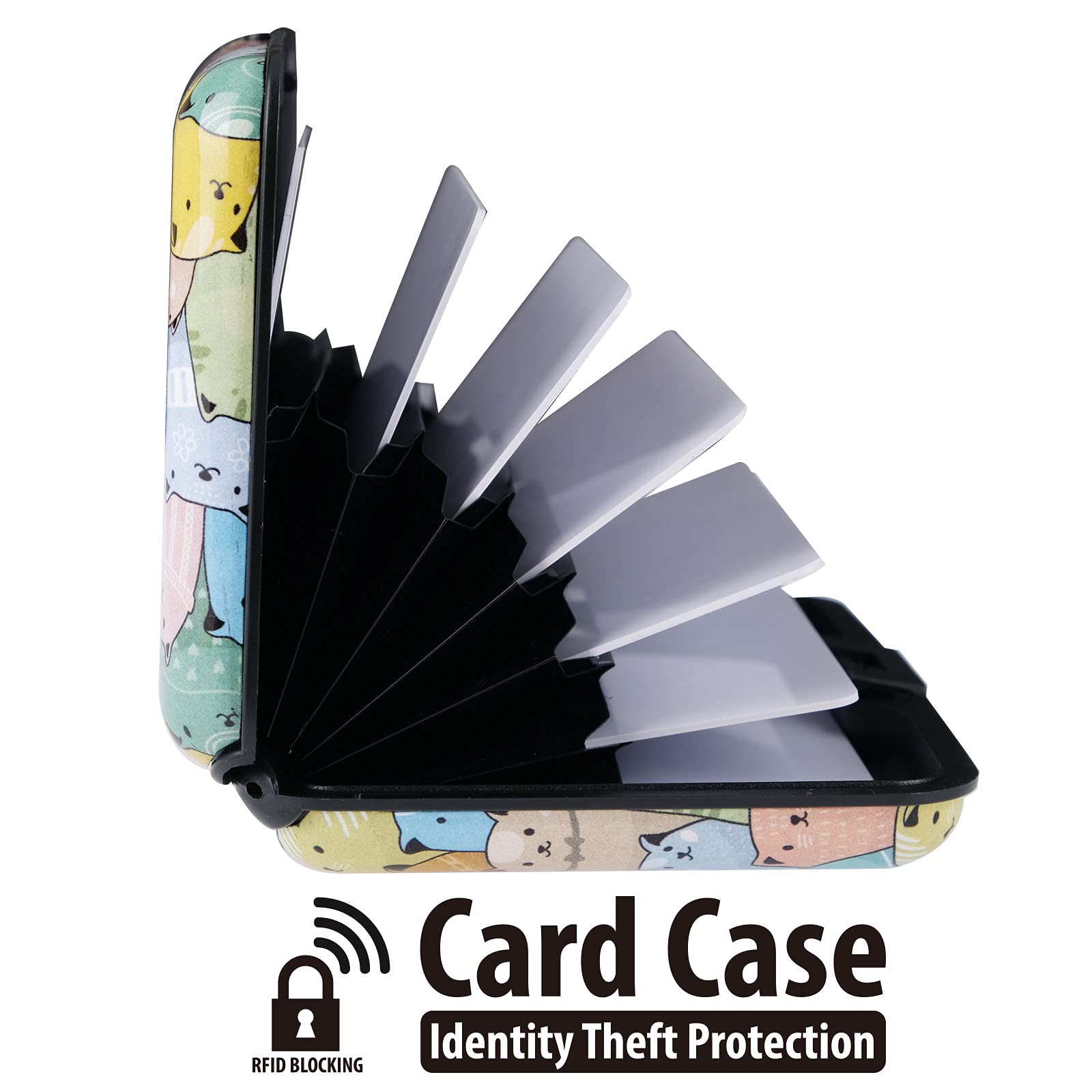 Slim RFID Blocking Metal Credit Card Holder - Minimalist Wallet for Men & Women - Secure Business & ID Card Case - Perfect for Travel, Work & Everyday Use