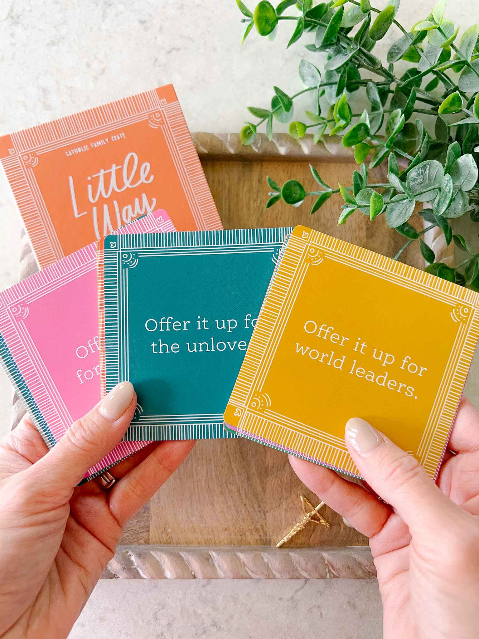 Inspirational Cards with Quotes from St. Thérèse of Lisieux - Little Way Devotional Cards for Daily Motivation & Catholic Gifts (Perfect for Prayer Journals, Bible Study & Spiritual Encouragement)