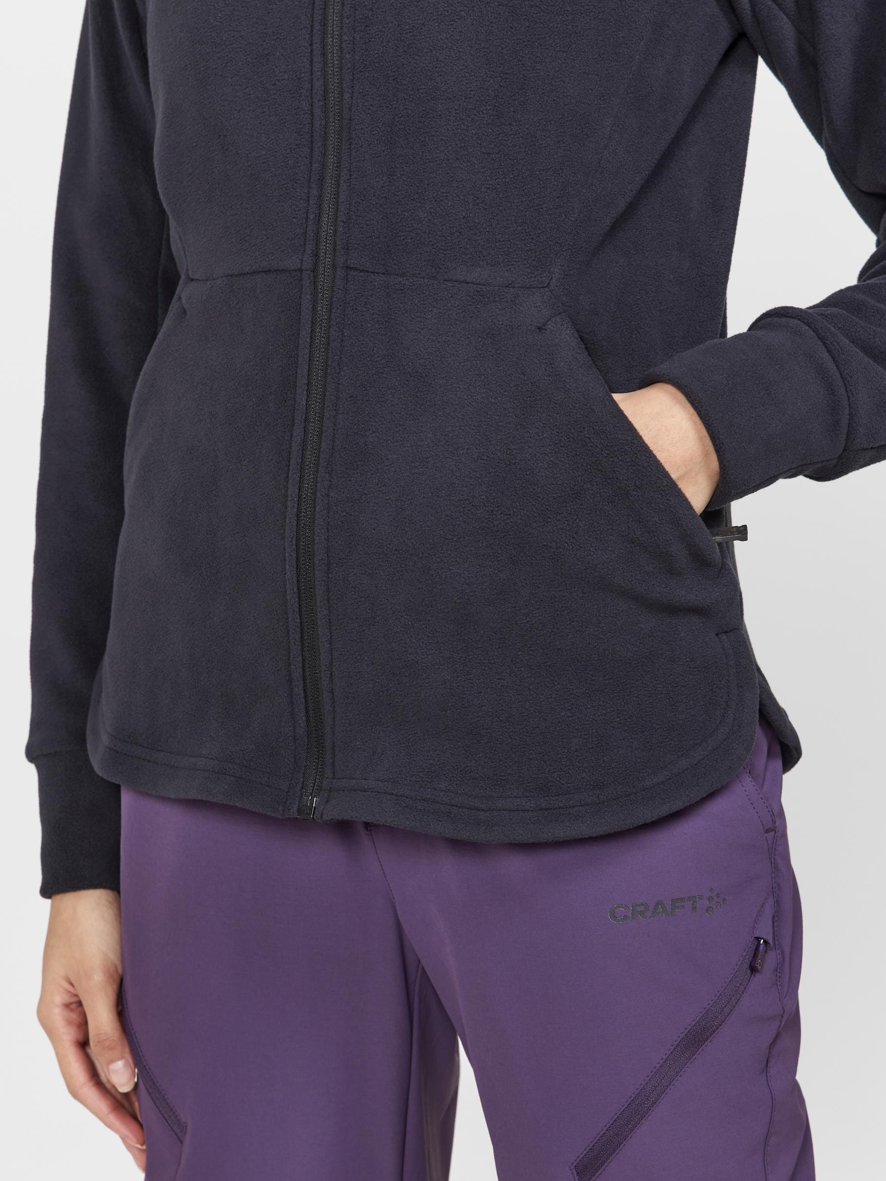 Women's ADV Fleece Midlayer Jacket - Lightweight, Warm & Breathable for Hiking, Camping & Outdoor Activities