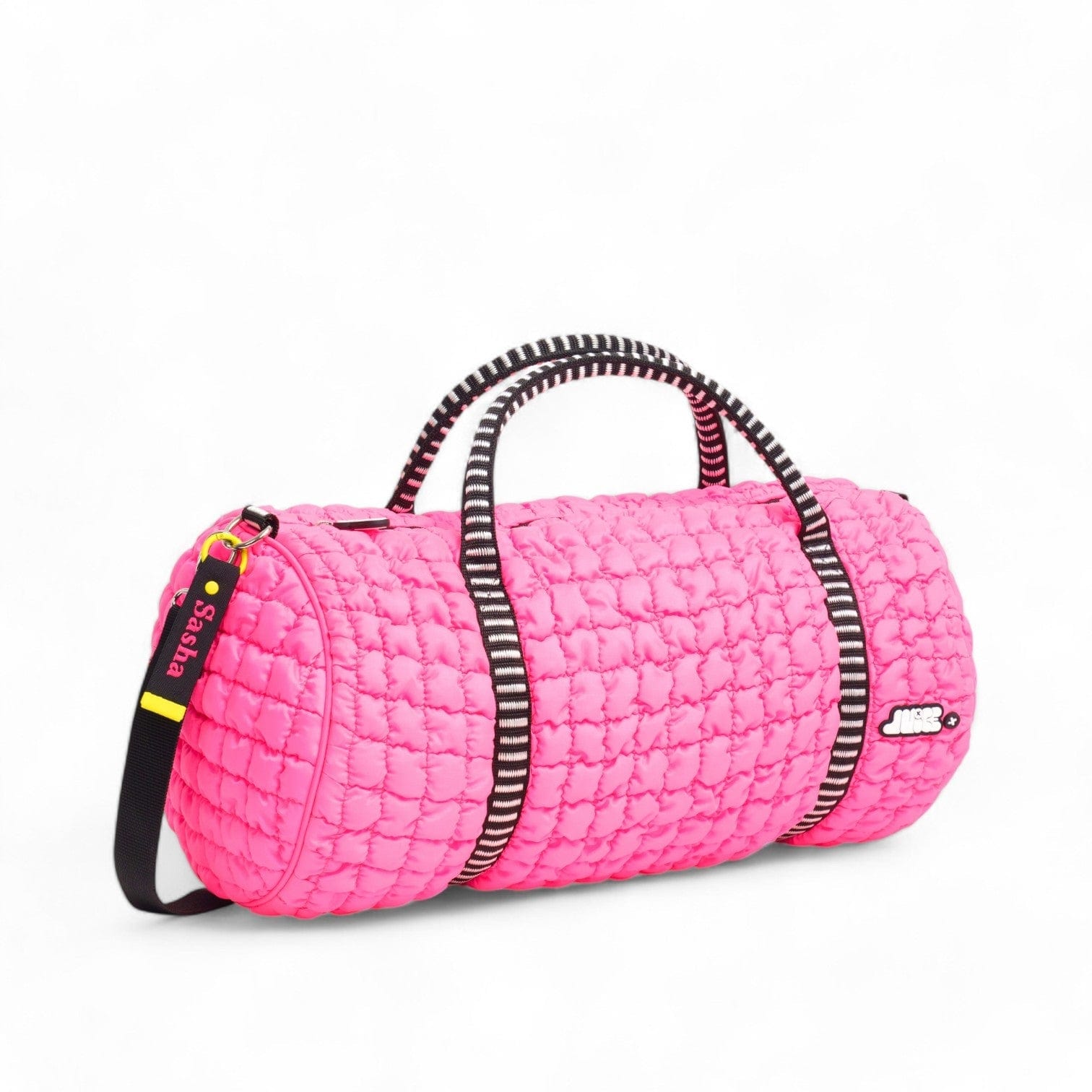 Boba Duffle Bag - Large Pink Travel Gym Bag for Women & Men | Perfect for Workouts, Yoga, Beach Trips & Weekend Getaways