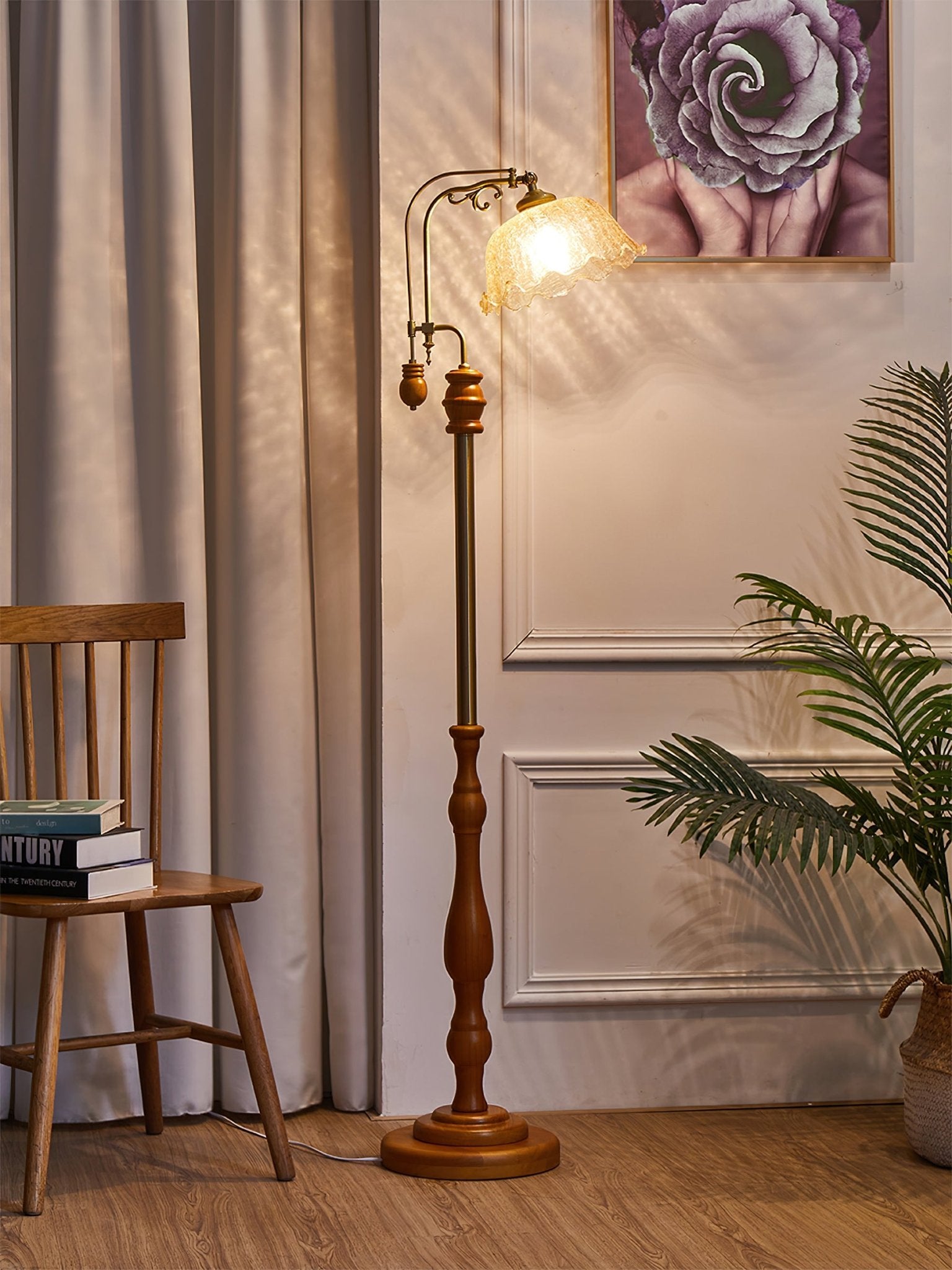 Modern Arch Curves Floor Lamp - Adjustable LED Standing Light for Living Room, Bedroom & Office - Stylish Home Decor Lighting
