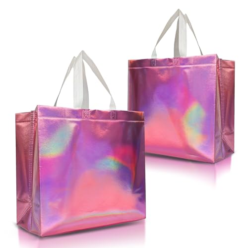 Holographic Pink - Set of 12 - Large Size