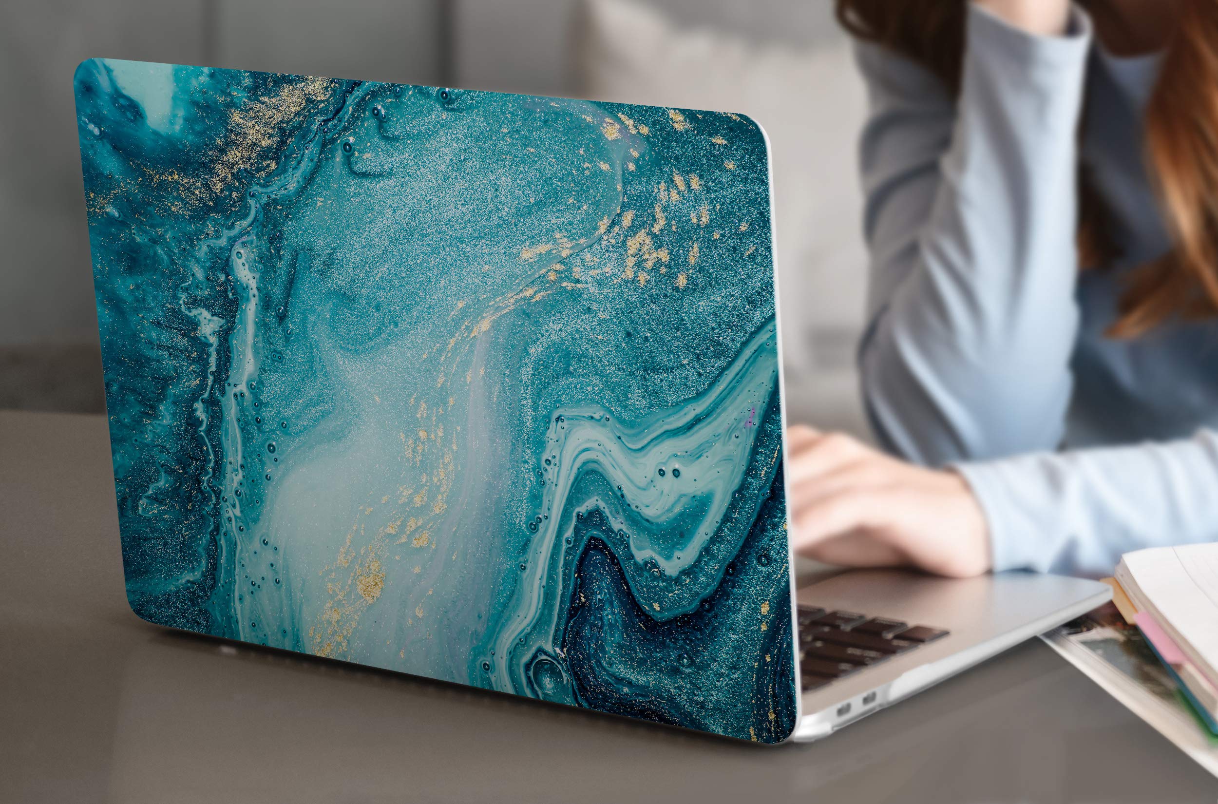 DONGKE Hard Plastic Case for MacBook Pro 16 inch (2019-2020 Model A2141) - Slim Protective Shell Cover Compatible with MacBook Pro 16