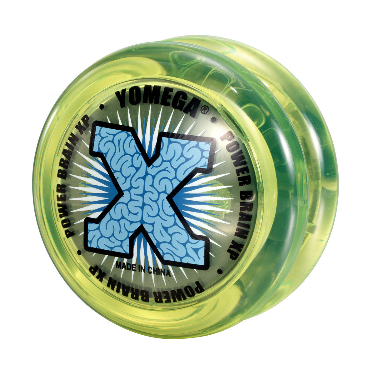 Yomega Power Brain XP Yo-Yo - Professional Unresponsive Yo-Yo for Advanced Tricks & Competition - Perfect for Yo-Yo Enthusiasts & Performers - Great for Street Performances, Competitions & Skill Development