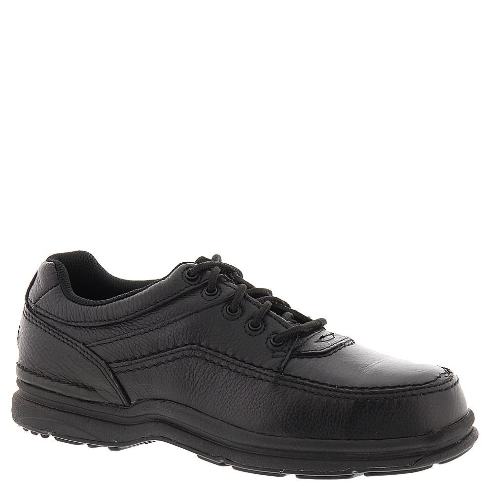 Rockport Men's World Tour Five-Eye Tie Casual Moc Toe Oxford Shoes - Comfortable & Stylish Dress Casual Footwear for Work, Travel & Everyday Wear