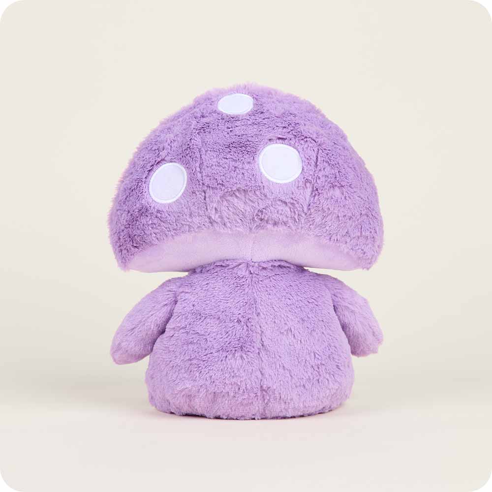 Purple Mushroom Warmies - Soft Plush Heating Pad for Kids & Adults - Microwaveable Warmable Stuffed Animal for Stress Relief & Comfort - Perfect for Relaxation, Sleep Aid, and Cold Weather Warmth