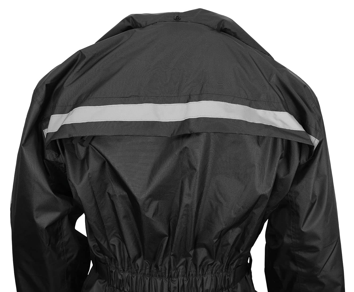 Nelson Rigg Solo Storm Rain Jacket - Waterproof, Breathable, Packable Motorcycle Rain Gear (Hi-Vis Yellow/Black, 4X-Large) - Ideal for Riding in Heavy Rain & Extreme Weather Conditions