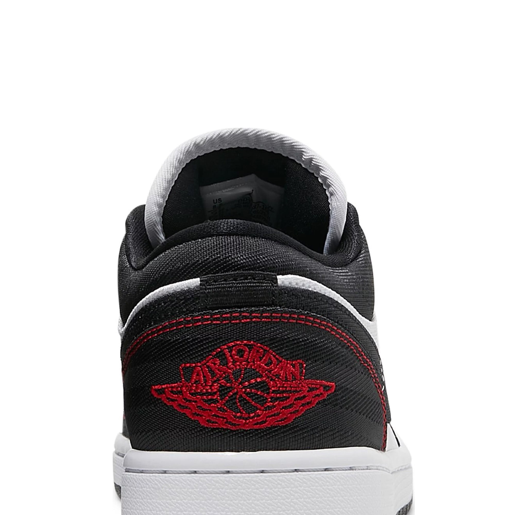 Air Jordan 1 Low SE Utility Sneakers - White Black Gym Red Women's Shoes (2021) | Casual Wear, Gym Training & Street Fashion