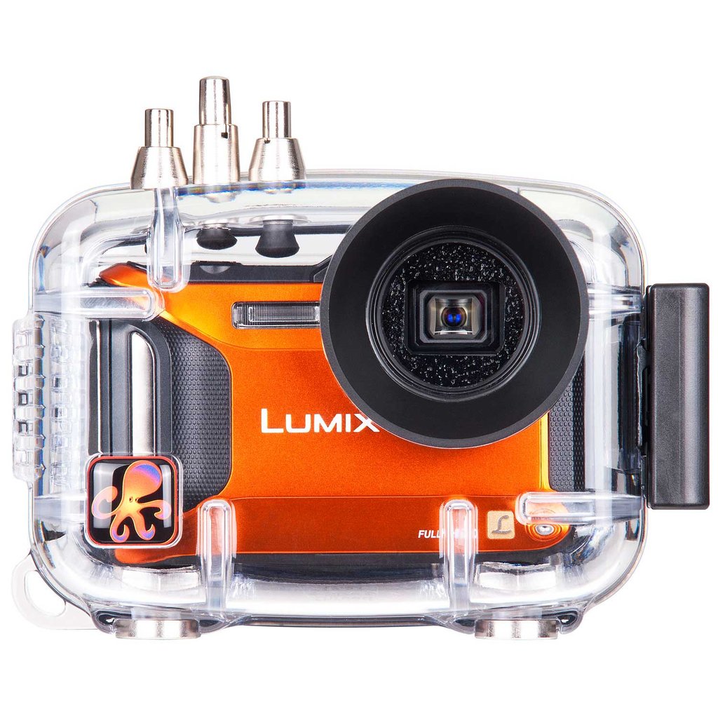 Ikelite ULTRAcompact Underwater Housing for Panasonic TS5 TS6 FT5 FT6 - Waterproof Case for Scuba Diving, Snorkeling & Beach Photography