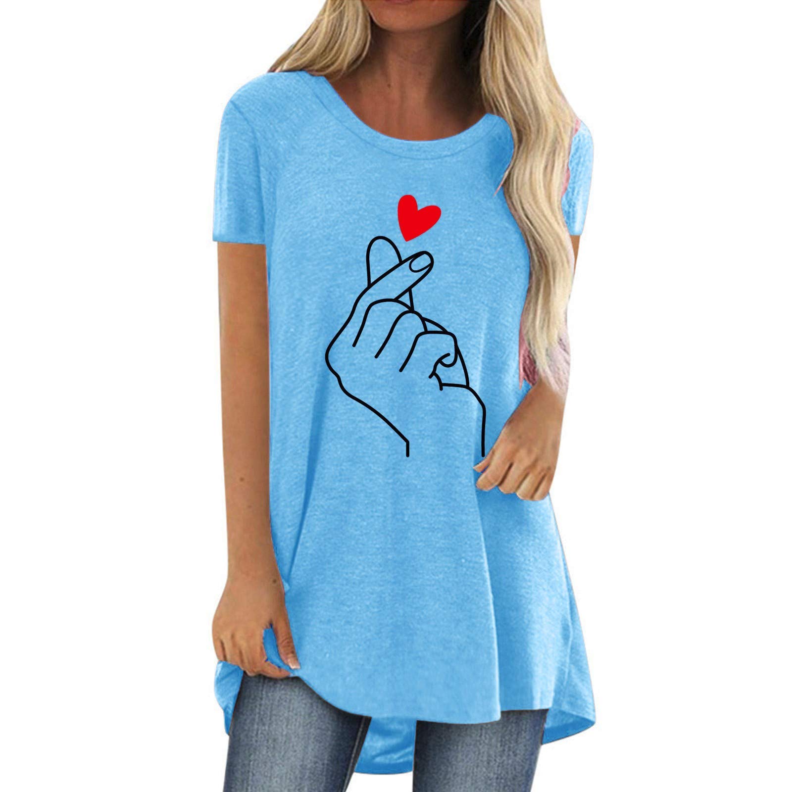 Vintage Oversized Graphic T-Shirts for Women - Soft Round Neck Short Sleeve Casual Blouse - Fashionable Flowy Tops for Everyday Wear, Street Style & Summer Outfits
