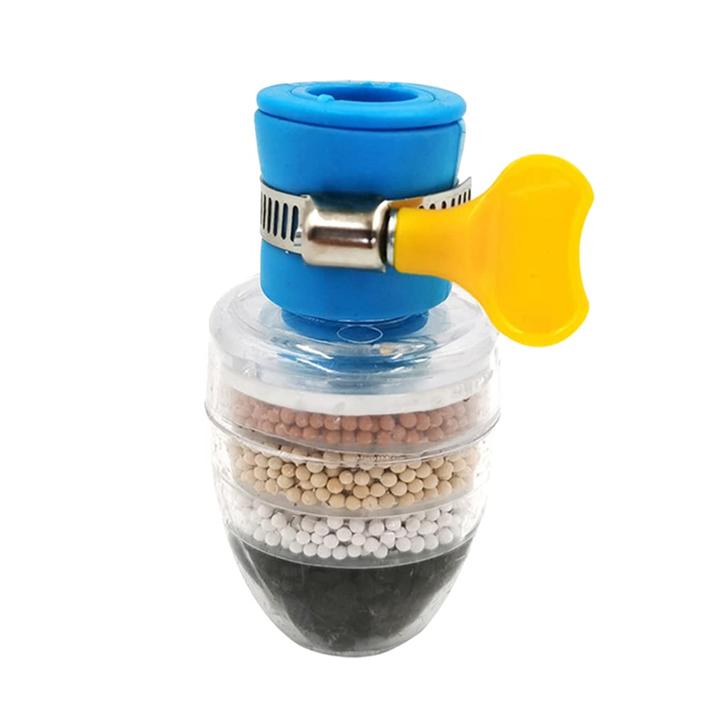 Sikiwind Multi-Layer Water Purifier Filter for Kitchen Faucet - Splash-Proof, Water-Saving Spray Nozzle with Shower Mode - Perfect for Washing Dishes, Fruits & Vegetables